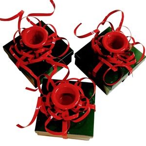 Studio 56 Tin Present Candle Holders SKUH025